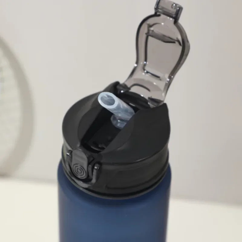 Leak-Proof Sports Water Bottle with Straw – 750ML