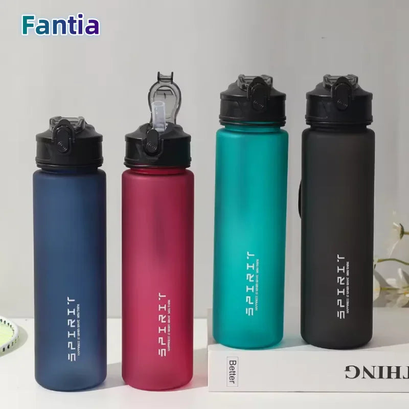 Leak-Proof Sports Water Bottle with Straw – 750ML