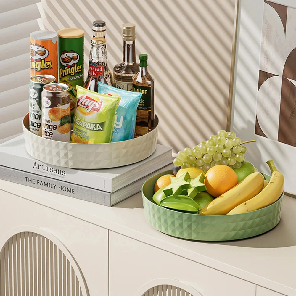 360° Rotating Spice Rack Organizer – Kitchen Storage
