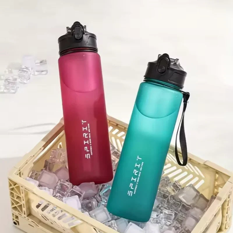 Leak-Proof Sports Water Bottle with Straw – 750ML