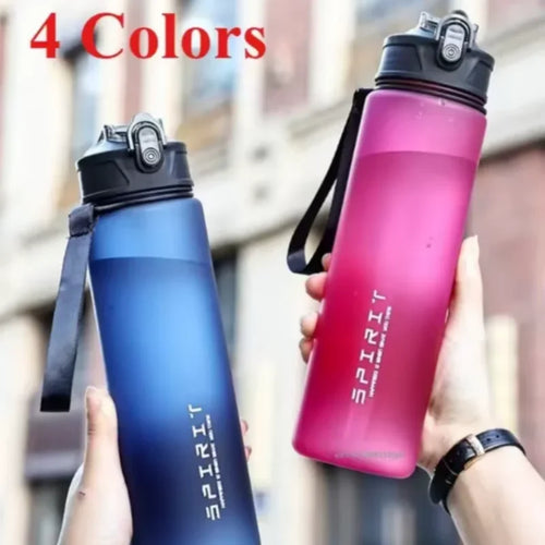 Leak-Proof Sports Water Bottle with Straw – 750ML